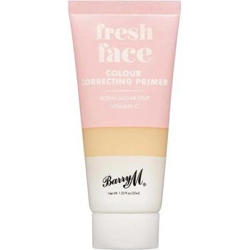 Barry M Fresh Face Colour Correcting Primer основа за грим за премахване на блясъка и лилавите тонове 35 ml