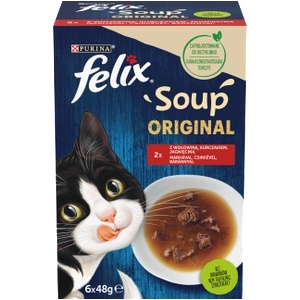 FELIX Супа Оригинални селски аромати 6x48 г