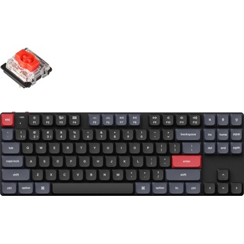 Image 1 of Keychron K1 Pro QMK/VIA TKL Gateron Low Profile Red Switch (K1P-B1)