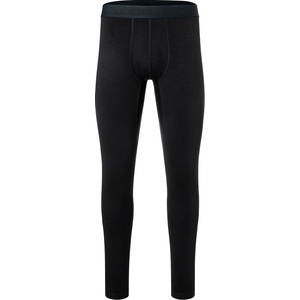 super. natural Мъжко мериносово термобельо super. natural Lux Base Tight Merino base layer - Jet Black (015-2168-0111)
