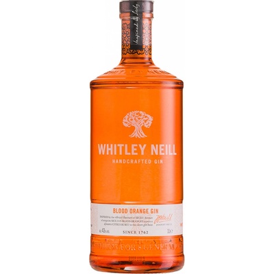 Whitley Neill Blood Orange 43% 1 l (čistá fľaša)