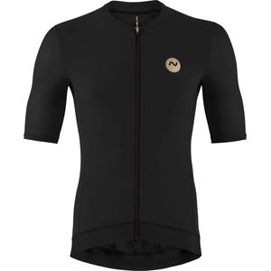 Nalini Фланелка с къс ръкав за колоездене Nalini Pure Gold Jersey Cycling jersey - Black - размер XXL (056-4014-0416)