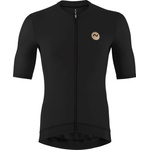 Nalini Мъжка фланелка с къс ръкав за колоездене Nalini Pure Gold Jersey Cycling jersey - Black - размер XXL (056-4014-0416)