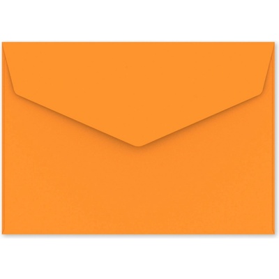 Barevné obálky samolepící - 114 x 162 mm (C6) - Oranžová