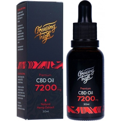 Growing High CBD oil 7200 mg olej kapky 30 ml