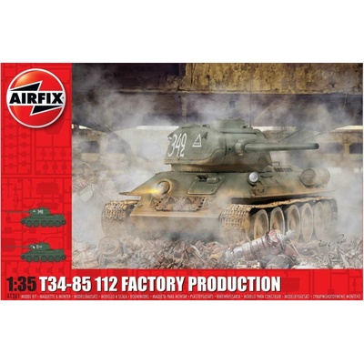 Airfix Classic Kit A1361 T34/85 112 Factory Production 1:35