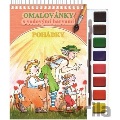 Akim Omalovánky Krtek s vodovými barvami a štětcem