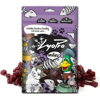 LyoPro Měkké kachní kostky 70 g
