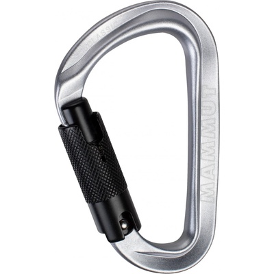 Mammut HMS карабинер Mammut Classic HMS Carabiner - Light Grey - размер Twist Lock Plus (323-0233-0211)