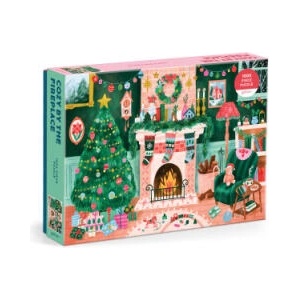 Cozy by the Fireplace 1000 Piece Puzzle (2025)