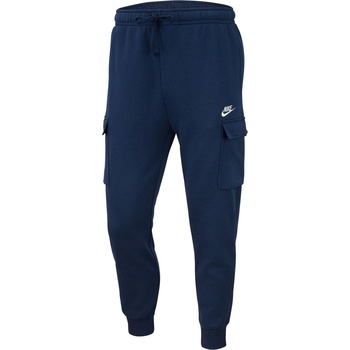 Nike Панталони Nike Sportswear Club Fleece Men's Cargo Pants - Navy/White