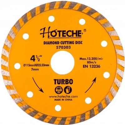 Hoteche Kotúč diamantový 115 x 22,23 x 7 mm 570303