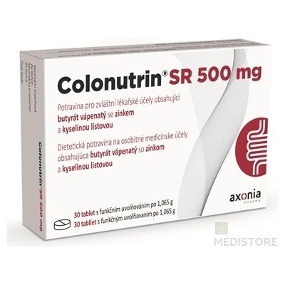 Colonutrin SR 500 mg s funkčným uvoľňovaním 30 tabliet