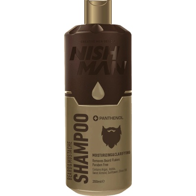 Nishman šampon na vousy 200 ml – Sleviste.cz