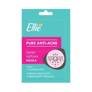 Ellie Почистваща маска Ellie 2x8ml против акне