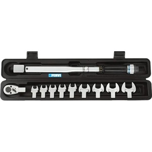 Fervi s. r. l Ключ Fervi динамометричен квадрат комплект 40-210 Nm, 1/2 ", 11 бр. , 0803/S210 (0803/S210)