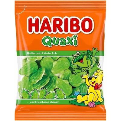 Haribo Quaxi pěnové želé s ovocnou příchutí ve tvaru žabiček 175 g