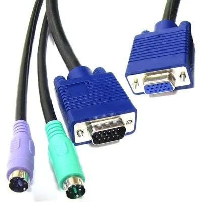 Roline Cable VGA exten, 15F/15M, 1.8m