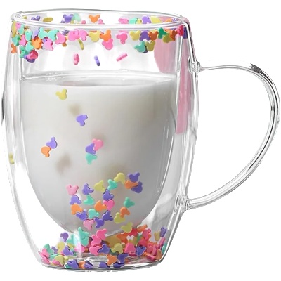 CupHup Стъклена термо чаша CupHup Party Star (03-02)