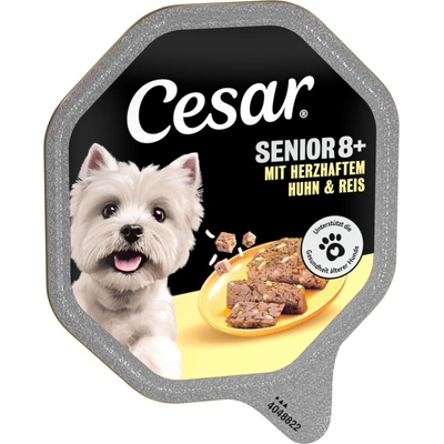 Cesar Senior 10+ s kuřecím a rýží 28 x 150 g