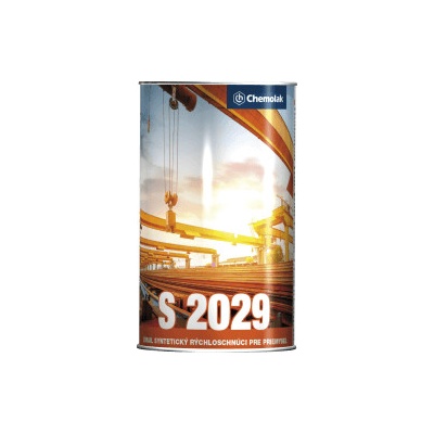 CHEMOLAK S 2029 SYNTETICKÁ RÝCHLOSCHNÚCA 4l RAL 9004