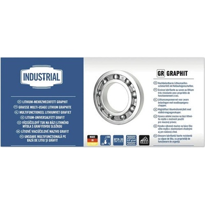 Industrial Uni mazivo Graphit 400 g