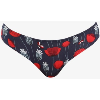 Dedoles Veselé dámske nohavičky brazilky Lienky a červené maky D W UN BL C C 208