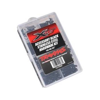 Traxxas Комплект винтове Traxxas неръждаема стомана черна (за XRT)