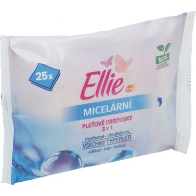 Ellie micelárne obrúsky 25 ks