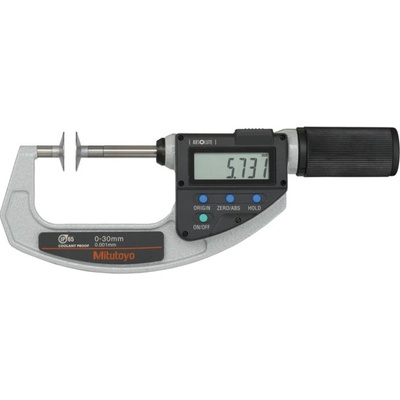 Mitutoyo Mikrometr třmenový digitální 0-30/20mm quickmike talířkový dotek ip65 mitu-369-411-20 new