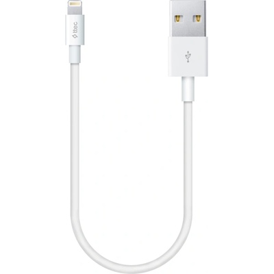 Ttec Кабел ttec - Mini Cable, Lightning/USB-A, 0.3 m, бял (8694470575964)