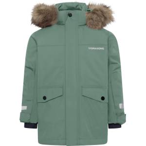Didriksons Детско яке парка Didriksons Kid's Bjärven Parka - Dark Moss - размер 130 (703-7219-0116)