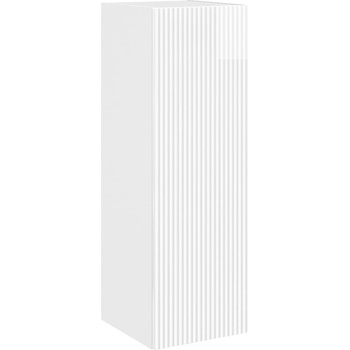 vidaXL Стенно Баня Кабинет Бял гланц 33 x 34, 5 x 60 см (890536)