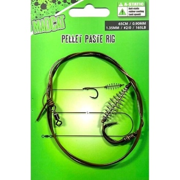 MadCat Náväzec Pellet Paste Rig Sinking 0,75 mm 1,2 mm 60 cm 2/0