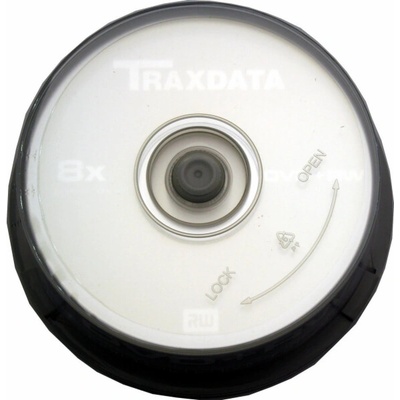 Traxdata DVD+RW 4,7GB 8x cakebox 25ks (9037A3ITRA005)