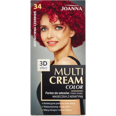 Joanna Multi Cream Color 34 Intense Red