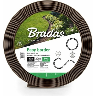 Bradas Easy Border 5 x 1000 cm hnědá 1 ks