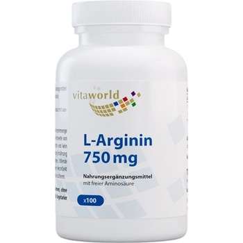 Image 1 of VitaWorld L-Arginine 750 mg [100 капсули]