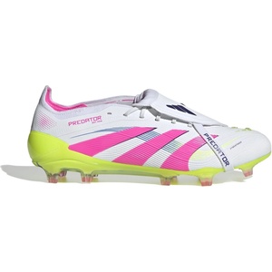 Adidas Футболни бутонки adidas Predator Elite Fold-Over Tongue Firm Ground Football Boots - White/Pink