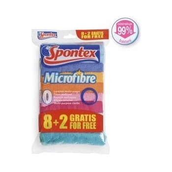 Spontex utierkyMicrofibre 8 +2 ks