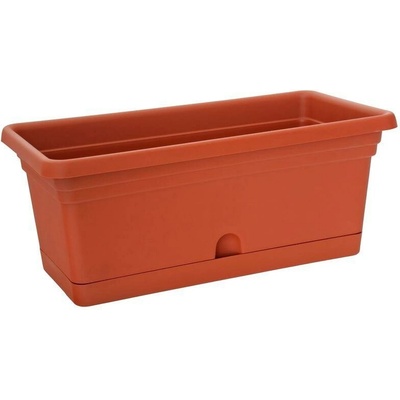 Slovakia Trend Strend Pro 255105 - Kvetináč ICS MELISSA 40x20x16 cm, 6 lit, truhlík, s podložkou