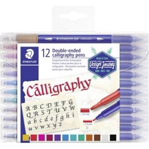 STAEDTLER Кalligrafpen Duo 2, 0+3, 5 ass (12) (3005 TB12)