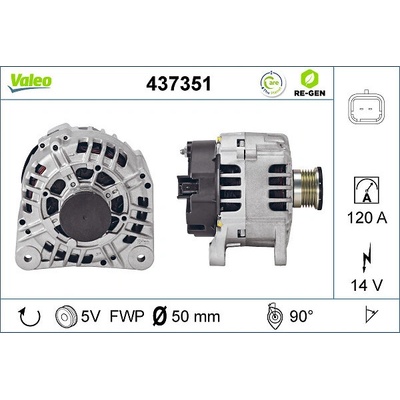 generátor VALEO 437351