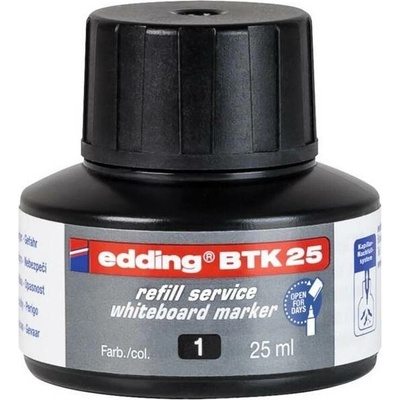Inkoust tabulový BTK 25 pro popisovače Edding e363 černý 25 ml