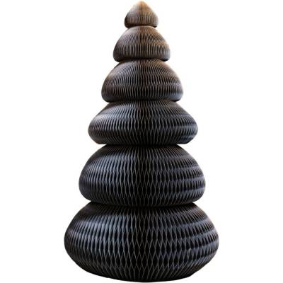 Dekorativní papírový vánoční strom modrý – 130 cm - Mars & More