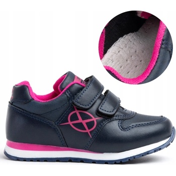 Axim 2A61221 modré dievčenské poltopánky