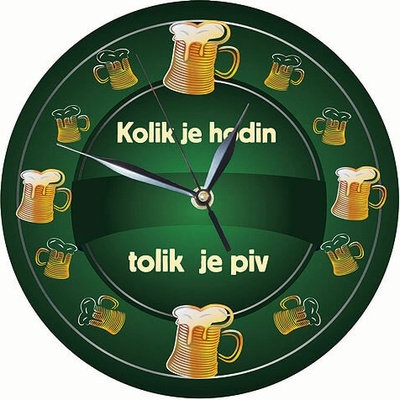 Bohemia Gifts kolik hodin tolik piv – Zboží Dáma