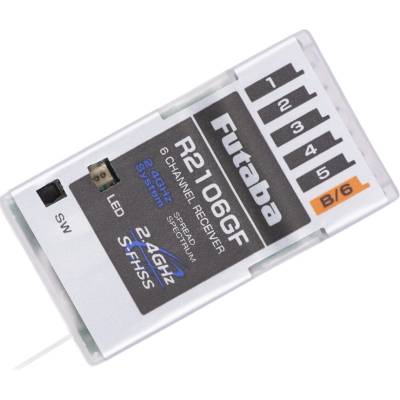 Futaba přijímač 6k R2106GF 2.4GHz S-FHSS/FHSS