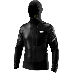 Dynafit Мъжко синтетично яке Dynafit Elevation Alpha Hybrid Jacket Synthetic jacket - Black Out / Fluo Yellow - размер M (004-6268-0112)