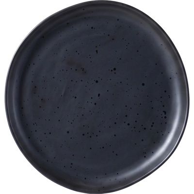 Clay Keramický dezertní talíř Obsidian 20,5x20 cm – v moderním stylu
